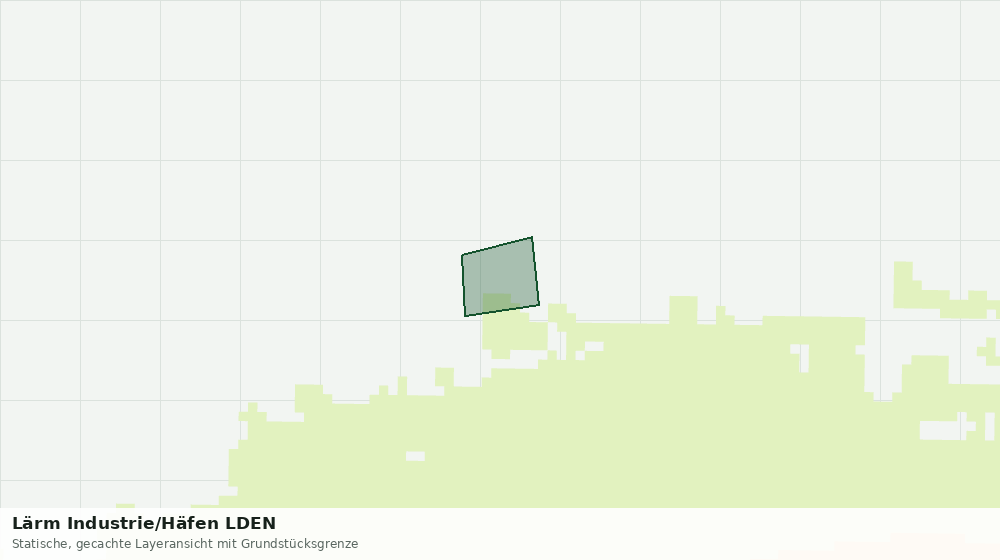 Statische Kartenansicht: Lärm Industrie/Häfen LDEN