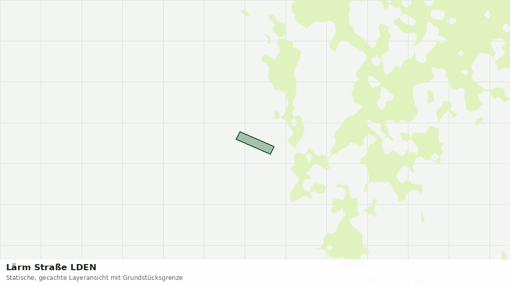 Statische Kartenansicht: Lärm Straße LDEN