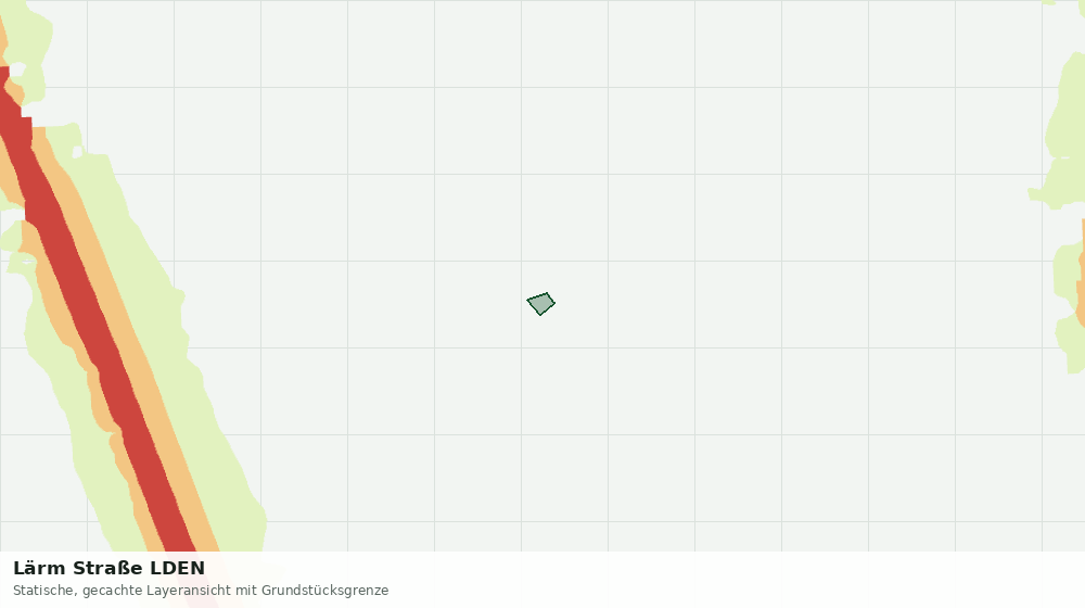 Statische Kartenansicht: Lärm Straße LDEN