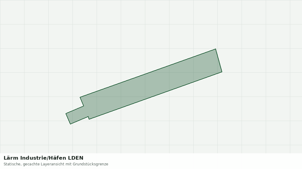 Statische Kartenansicht: Lärm Industrie/Häfen LDEN