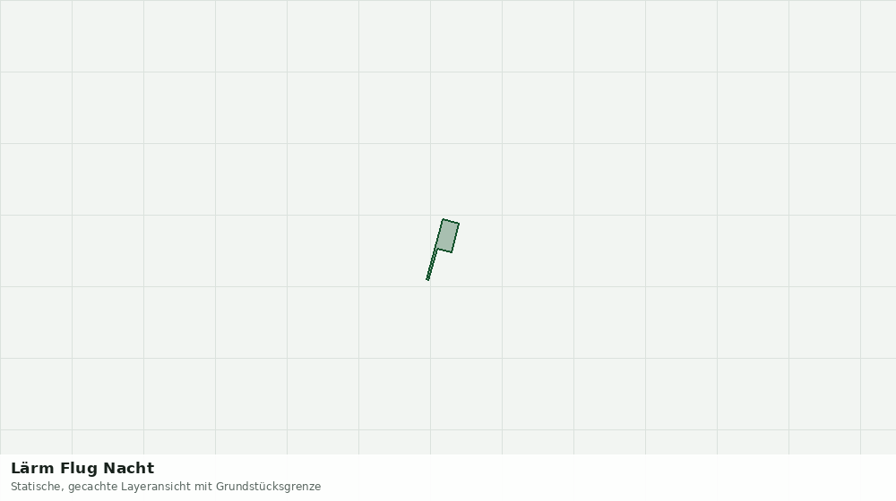 Statische Kartenansicht: Lärm Flug Nacht