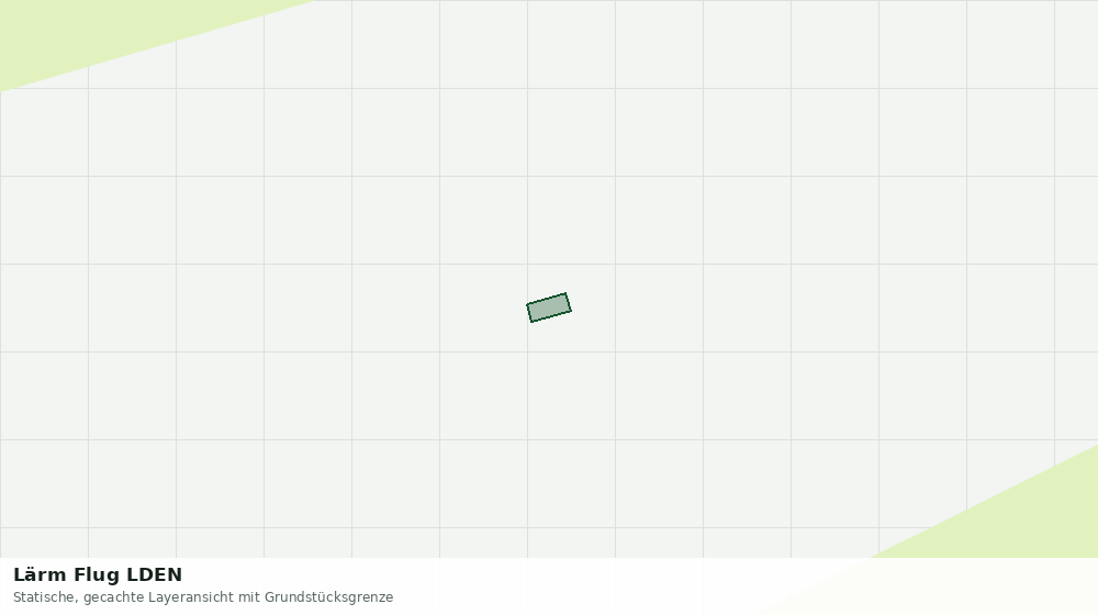 Statische Kartenansicht: Lärm Flug LDEN