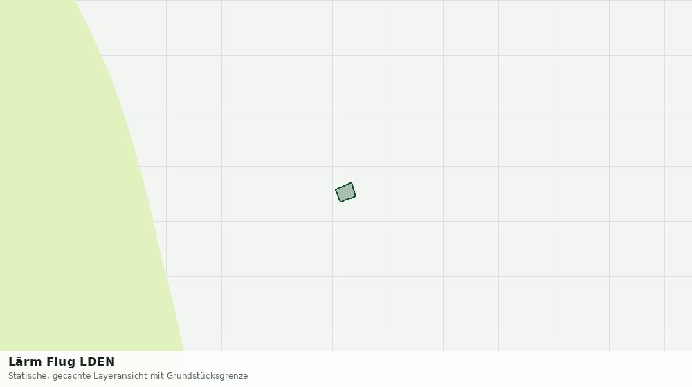 Statische Kartenansicht: Lärm Flug LDEN