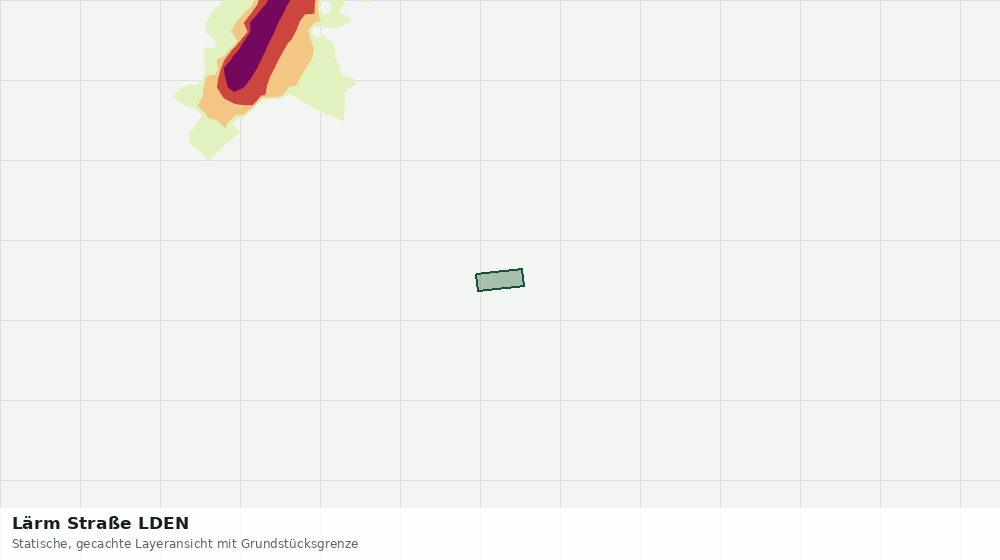 Statische Kartenansicht: Lärm Straße LDEN
