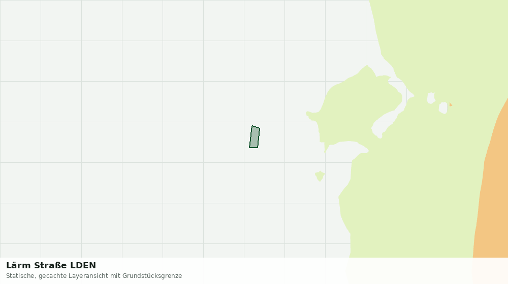 Statische Kartenansicht: Lärm Straße LDEN