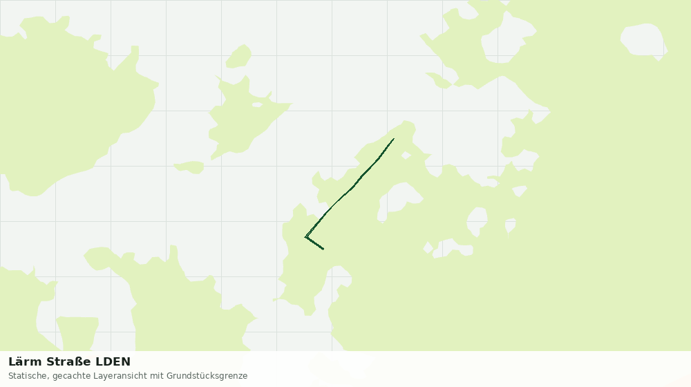 Statische Kartenansicht: Lärm Straße LDEN