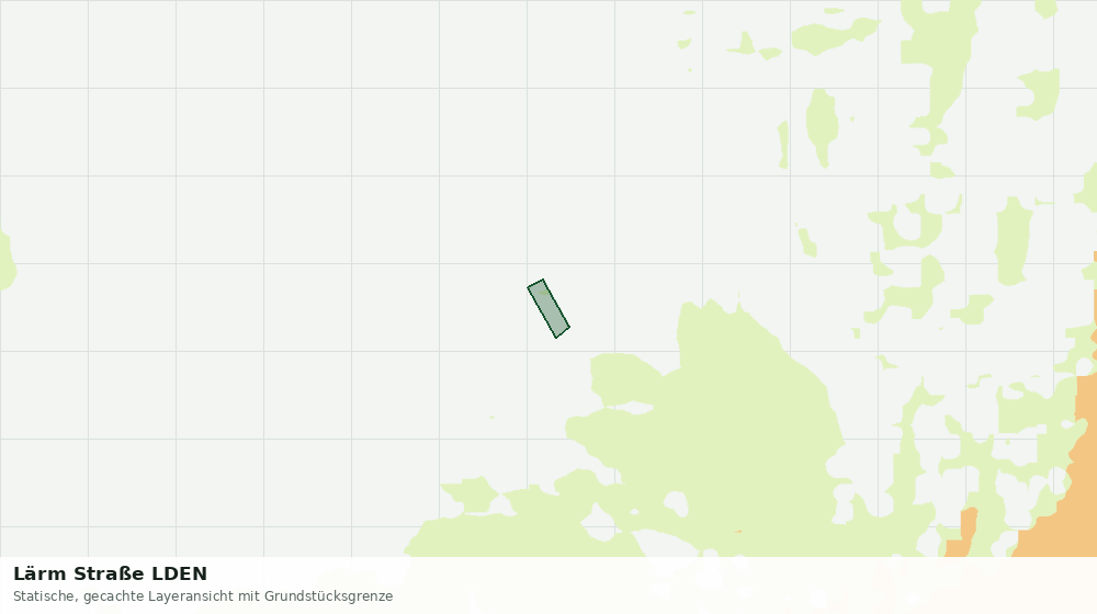 Statische Kartenansicht: Lärm Straße LDEN