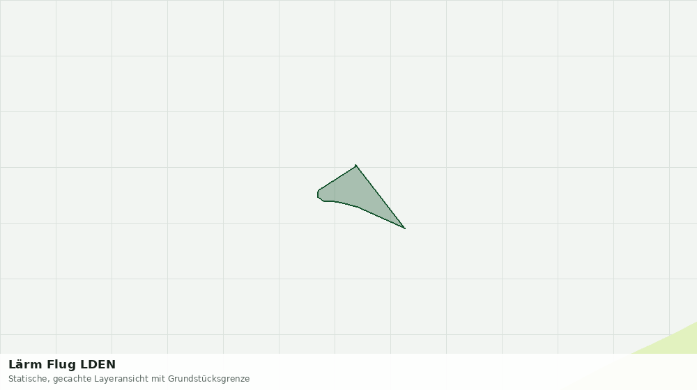 Statische Kartenansicht: Lärm Flug LDEN