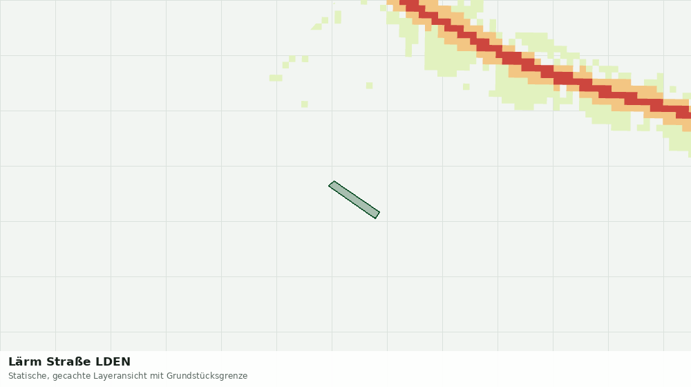 Statische Kartenansicht: Lärm Straße LDEN