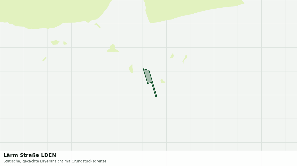 Statische Kartenansicht: Lärm Straße LDEN