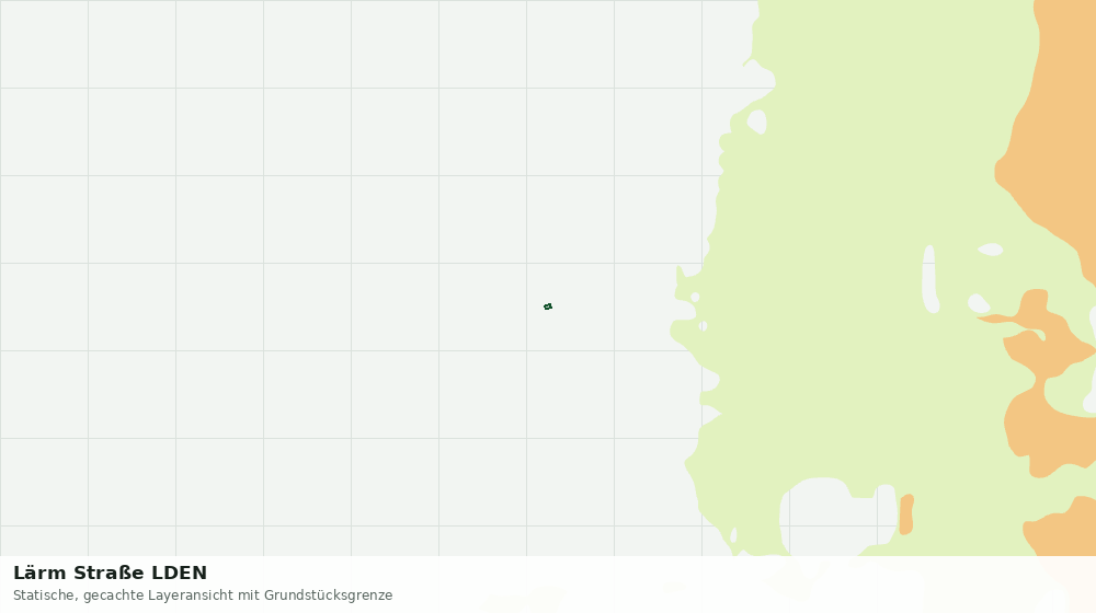 Statische Kartenansicht: Lärm Straße LDEN