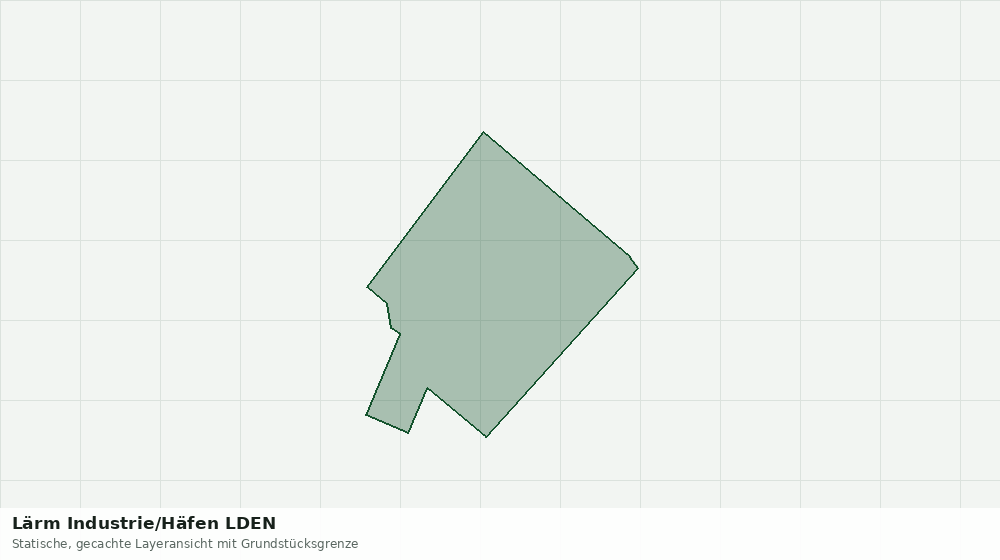 Statische Kartenansicht: Lärm Industrie/Häfen LDEN