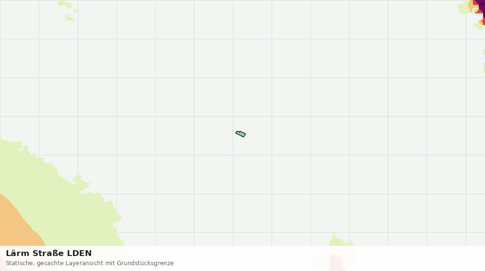 Statische Kartenansicht: Lärm Straße LDEN