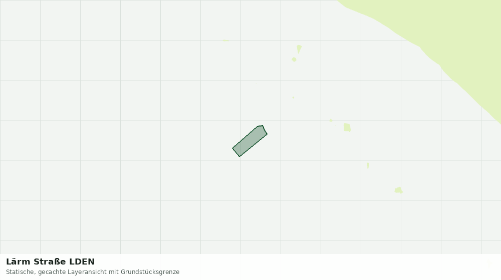 Statische Kartenansicht: Lärm Straße LDEN
