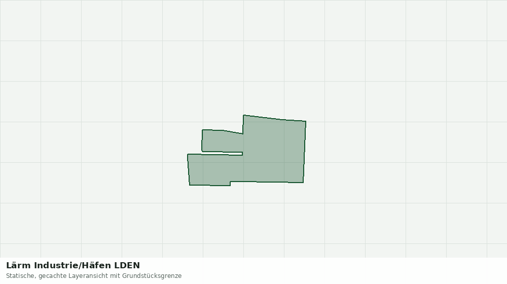 Statische Kartenansicht: Lärm Industrie/Häfen LDEN