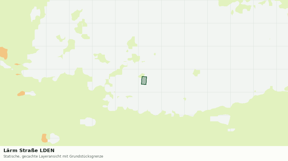 Statische Kartenansicht: Lärm Straße LDEN