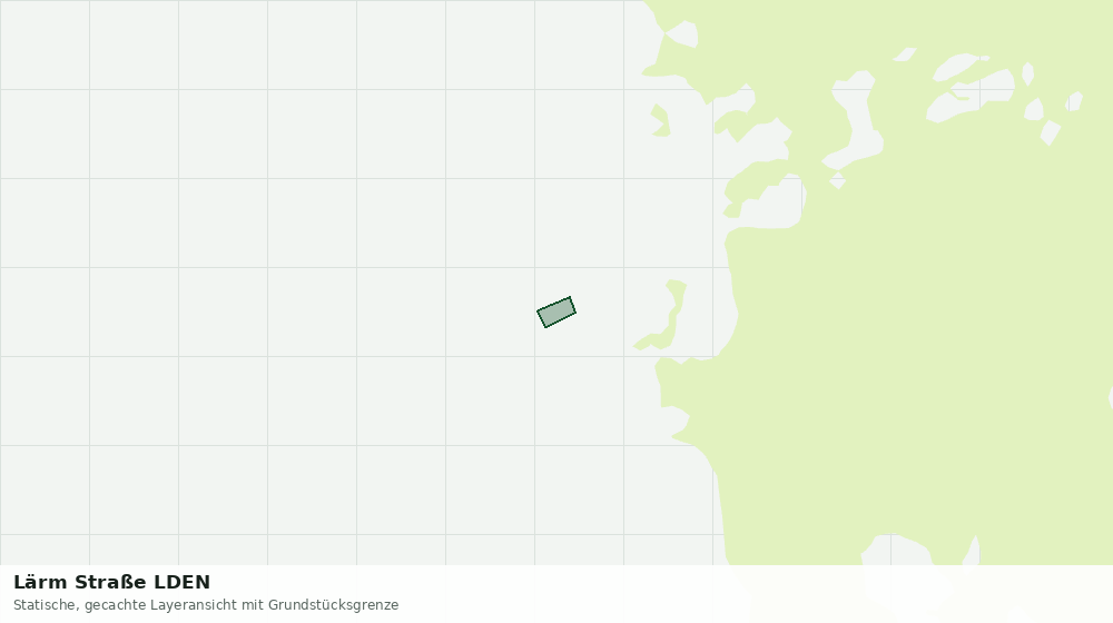 Statische Kartenansicht: Lärm Straße LDEN