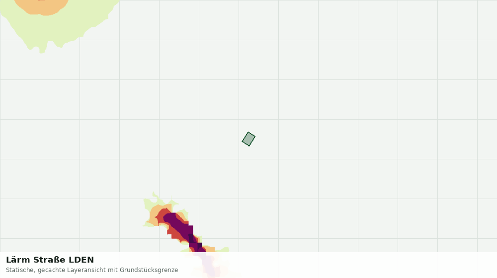 Statische Kartenansicht: Lärm Straße LDEN