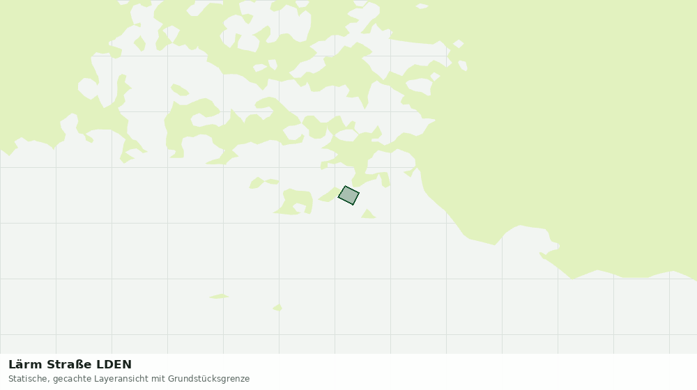 Statische Kartenansicht: Lärm Straße LDEN