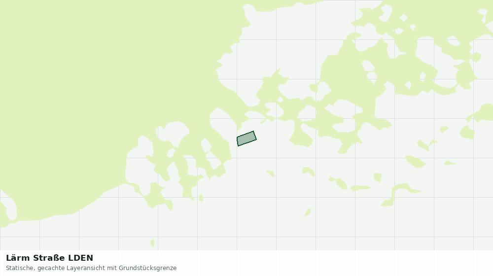 Statische Kartenansicht: Lärm Straße LDEN