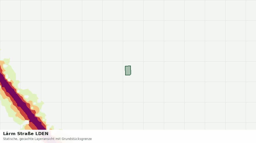 Statische Kartenansicht: Lärm Straße LDEN