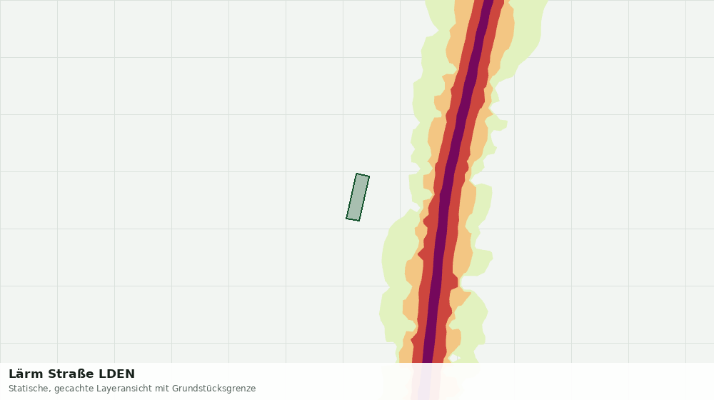 Statische Kartenansicht: Lärm Straße LDEN