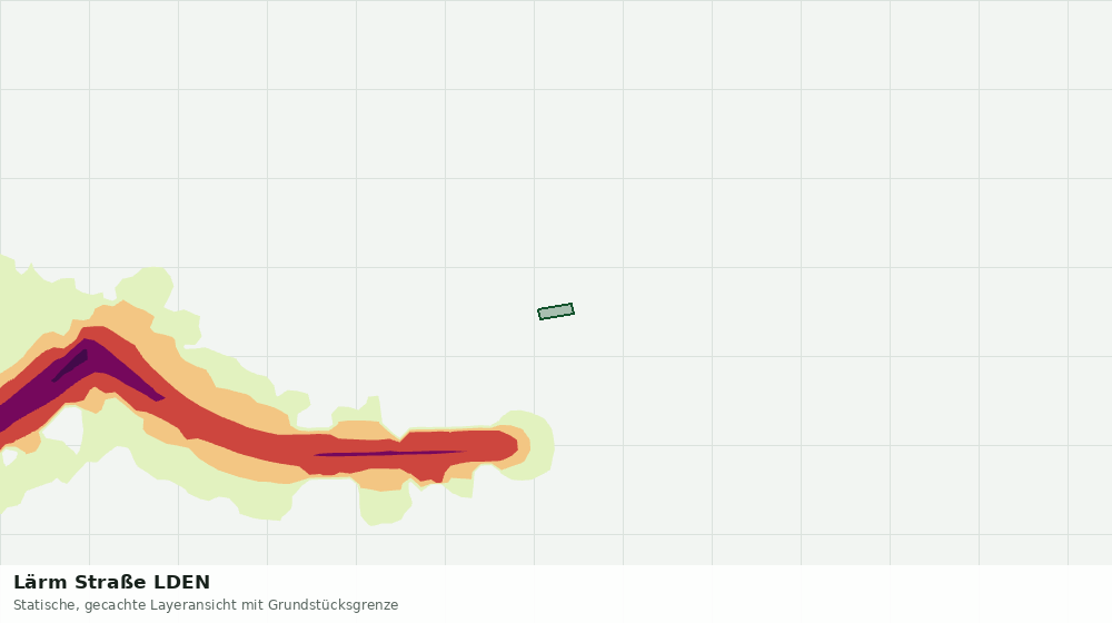 Statische Kartenansicht: Lärm Straße LDEN