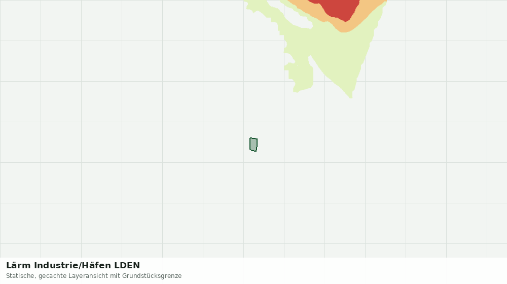 Statische Kartenansicht: Lärm Industrie/Häfen LDEN
