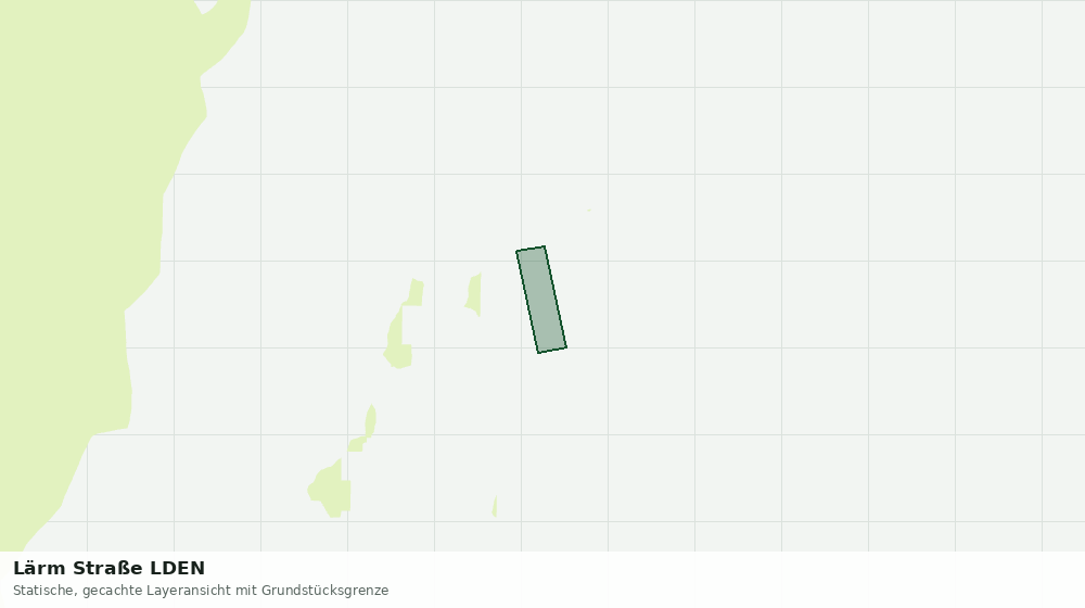 Statische Kartenansicht: Lärm Straße LDEN