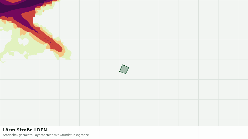 Statische Kartenansicht: Lärm Straße LDEN