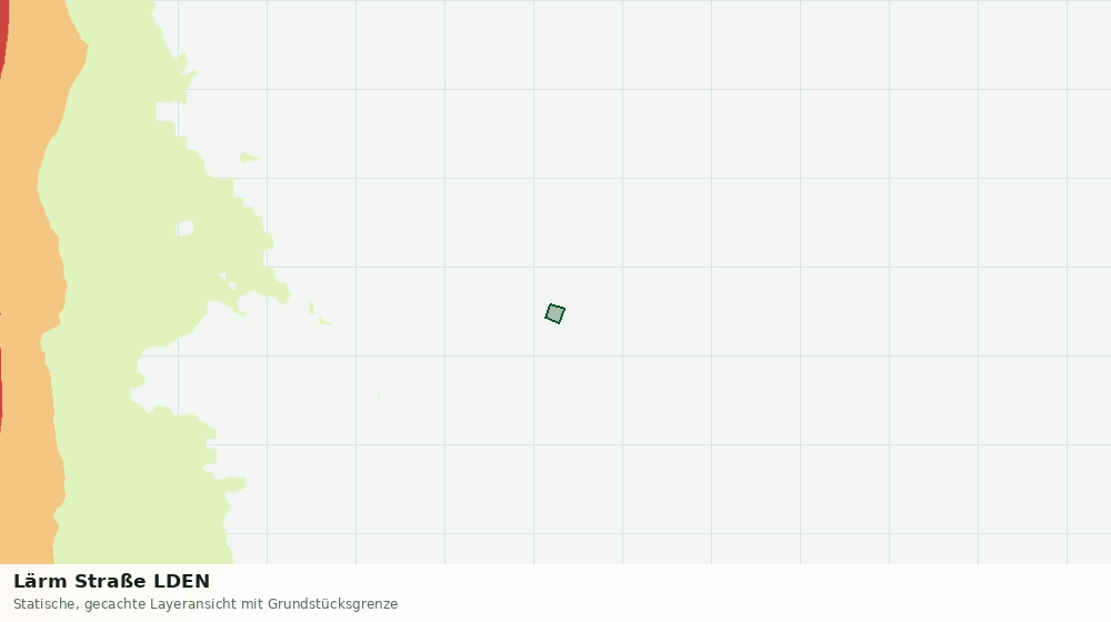 Statische Kartenansicht: Lärm Straße LDEN