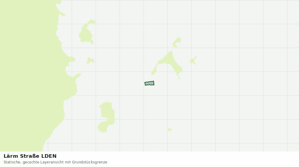 Statische Kartenansicht: Lärm Straße LDEN