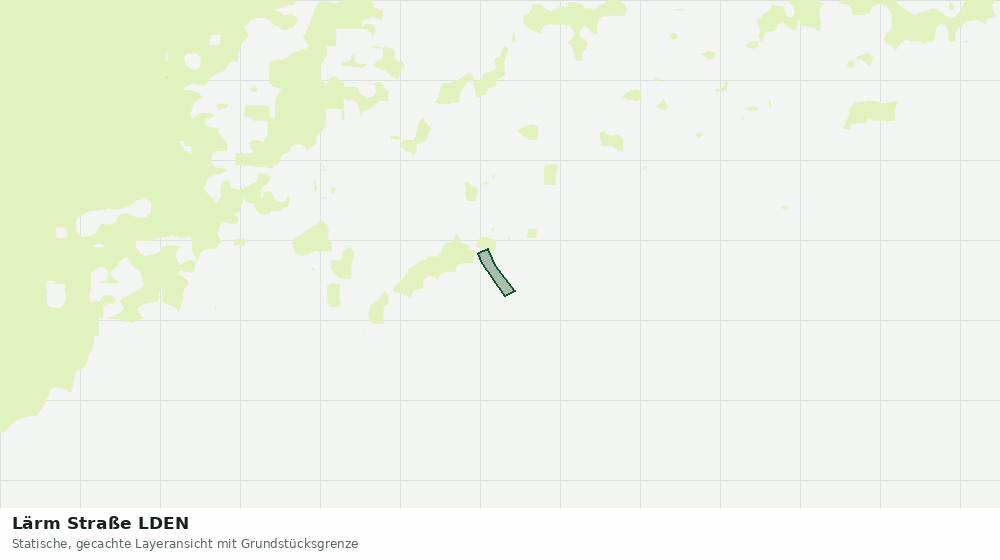 Statische Kartenansicht: Lärm Straße LDEN