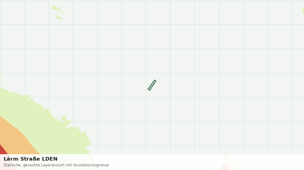 Statische Kartenansicht: Lärm Straße LDEN