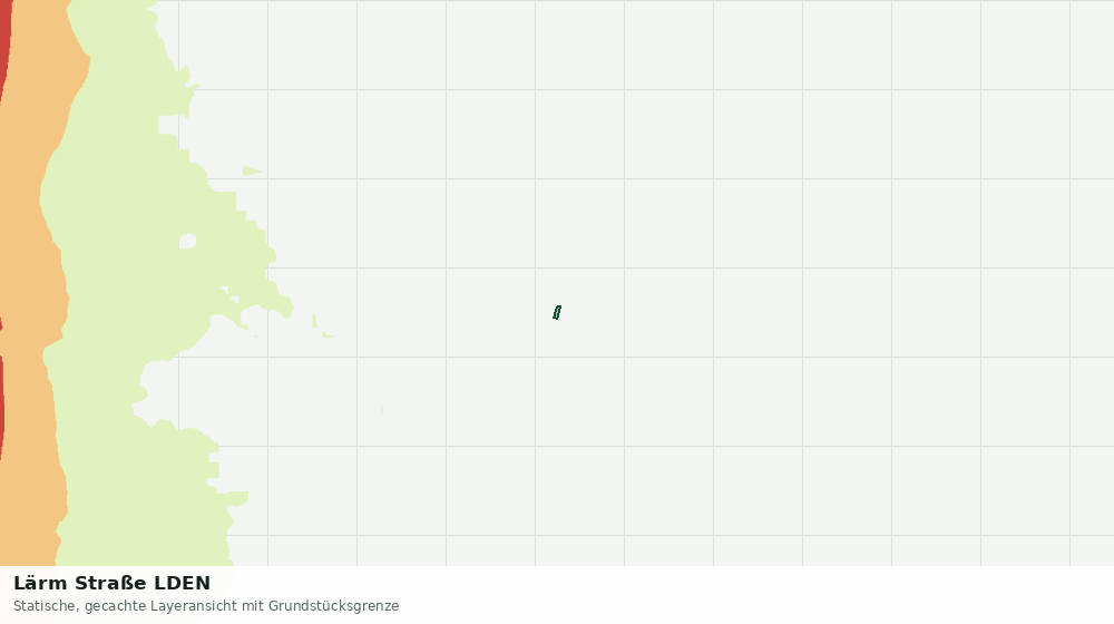 Statische Kartenansicht: Lärm Straße LDEN