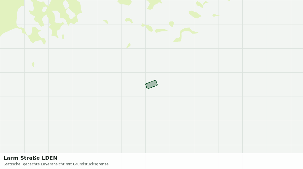 Statische Kartenansicht: Lärm Straße LDEN