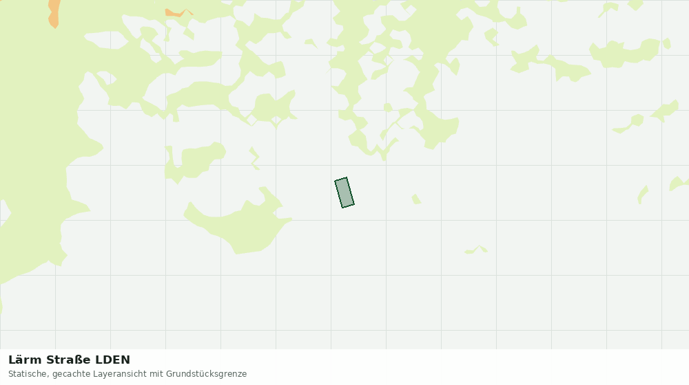 Statische Kartenansicht: Lärm Straße LDEN