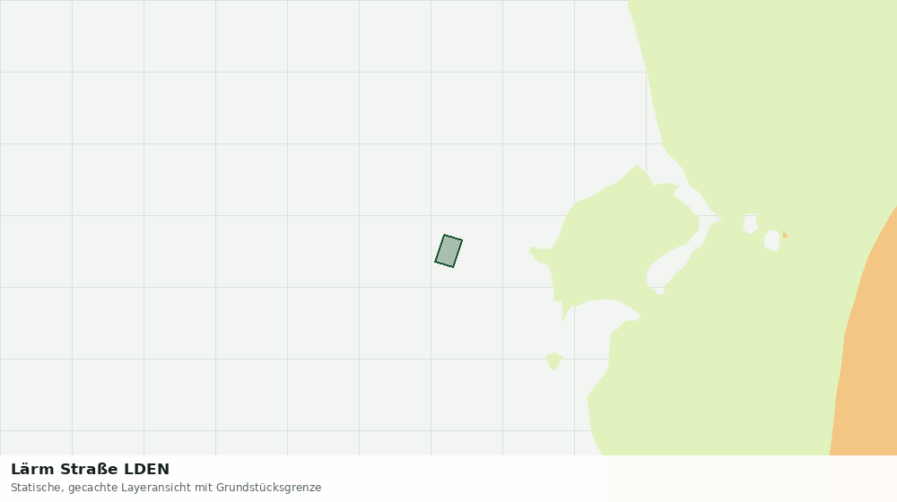 Statische Kartenansicht: Lärm Straße LDEN