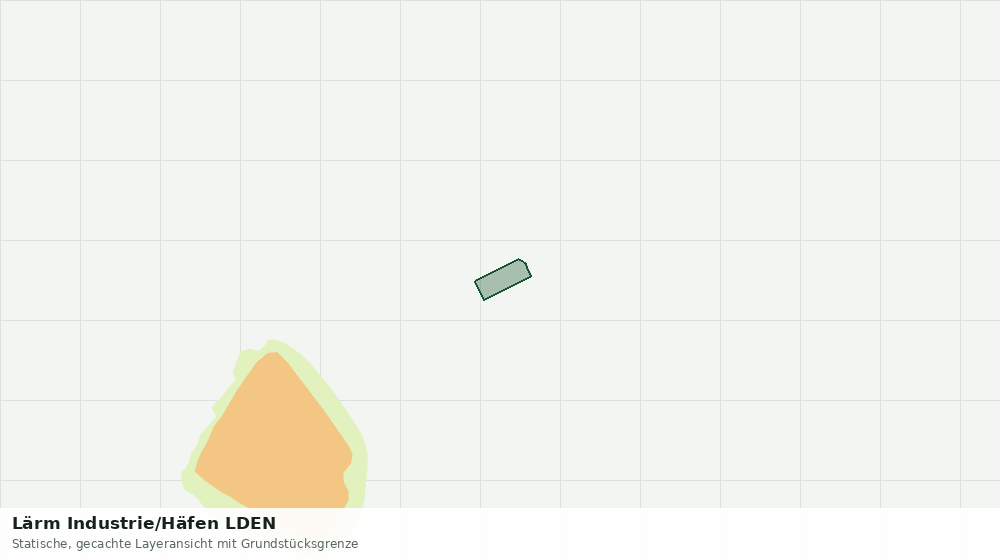 Statische Kartenansicht: Lärm Industrie/Häfen LDEN