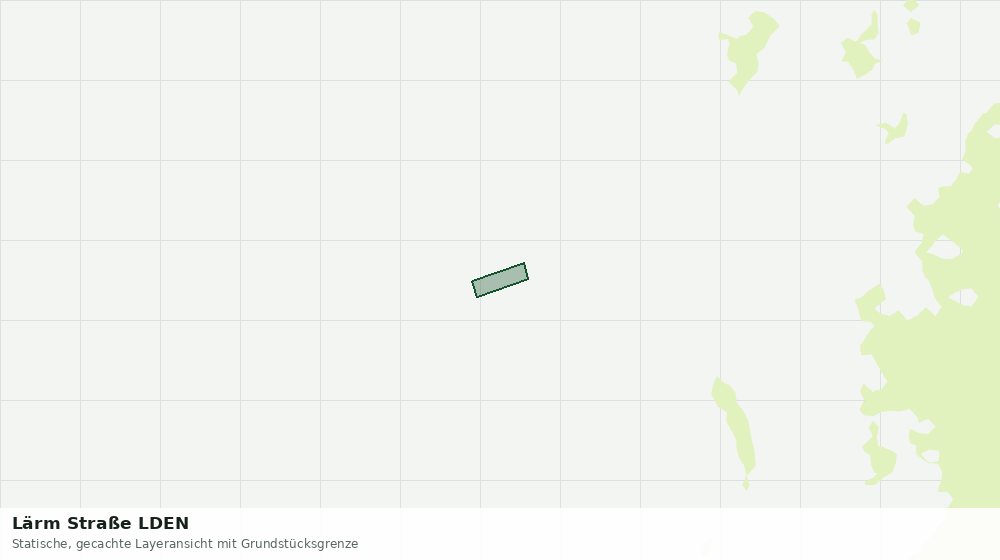 Statische Kartenansicht: Lärm Straße LDEN