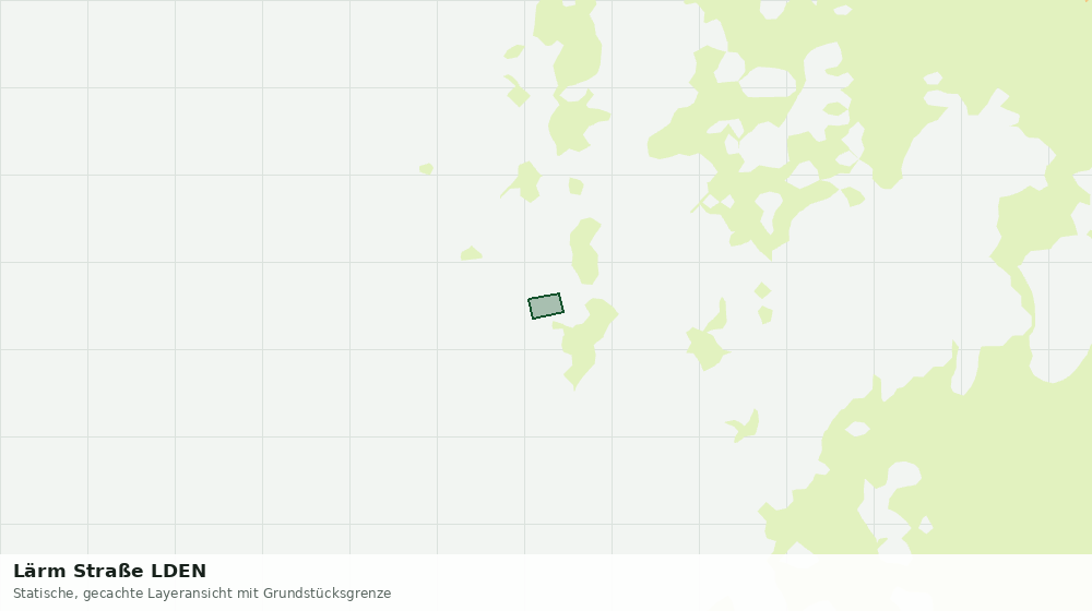 Statische Kartenansicht: Lärm Straße LDEN