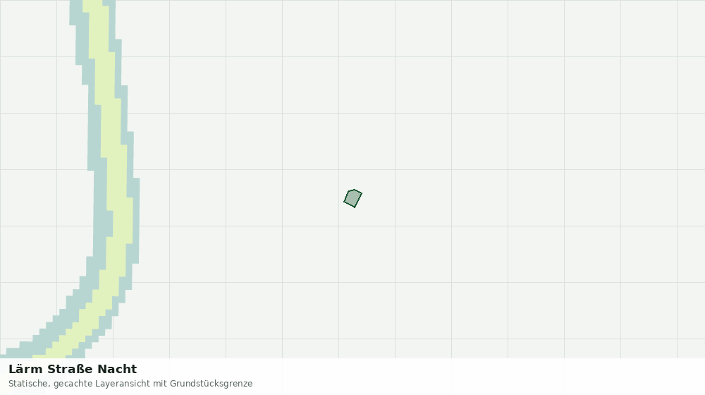 Statische Kartenansicht: Lärm Straße Nacht