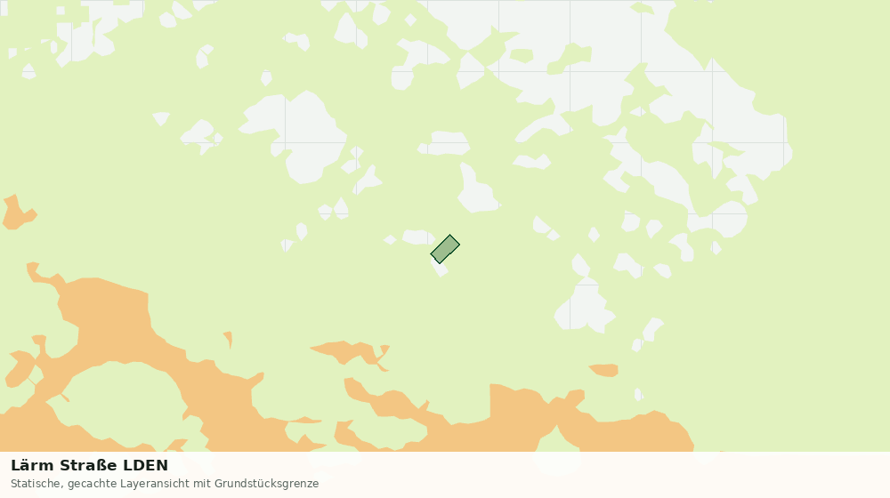 Statische Kartenansicht: Lärm Straße LDEN