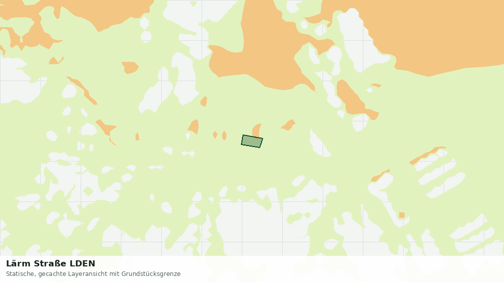 Statische Kartenansicht: Lärm Straße LDEN