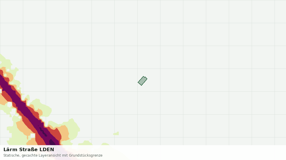 Statische Kartenansicht: Lärm Straße LDEN