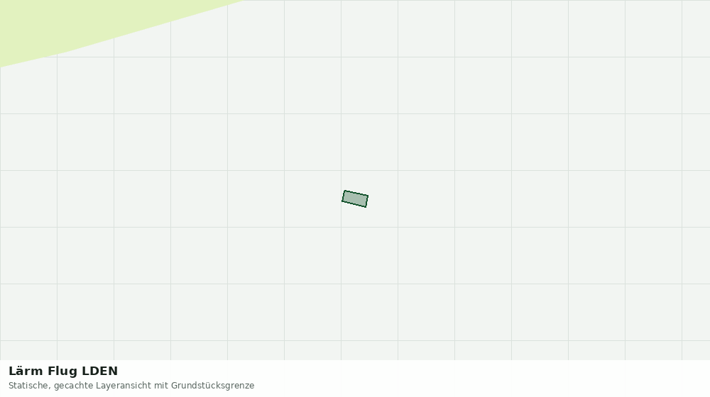 Statische Kartenansicht: Lärm Flug LDEN