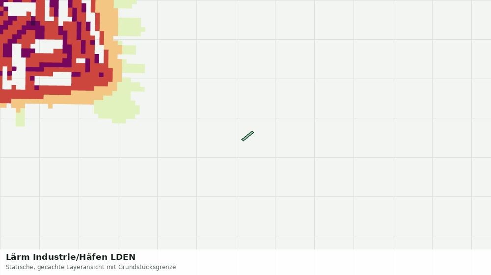 Statische Kartenansicht: Lärm Industrie/Häfen LDEN