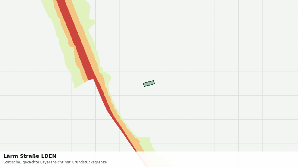 Statische Kartenansicht: Lärm Straße LDEN