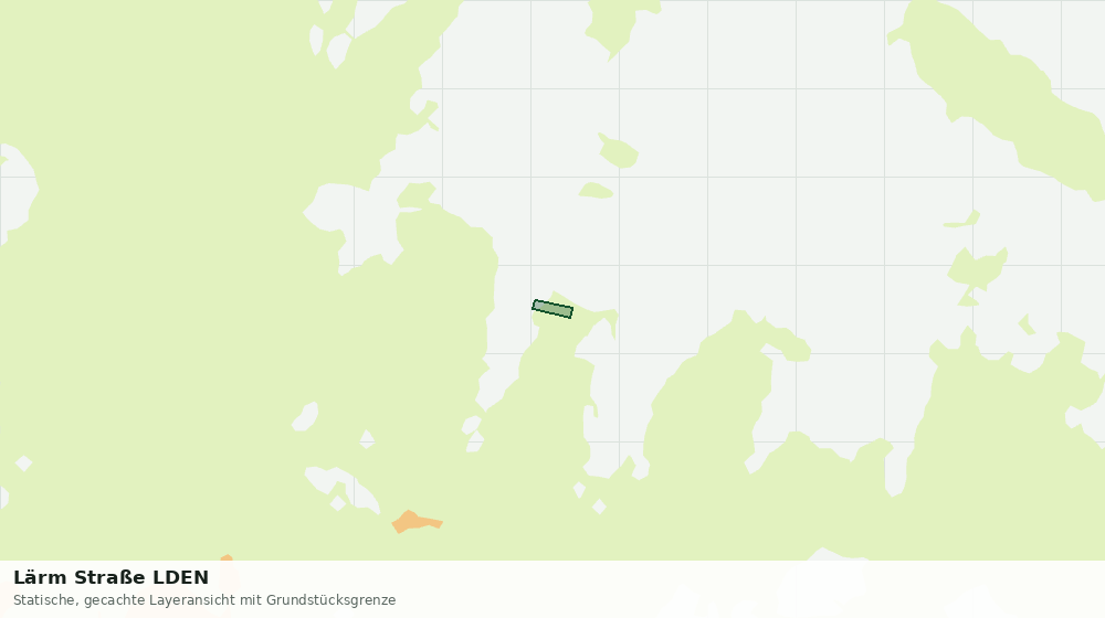 Statische Kartenansicht: Lärm Straße LDEN