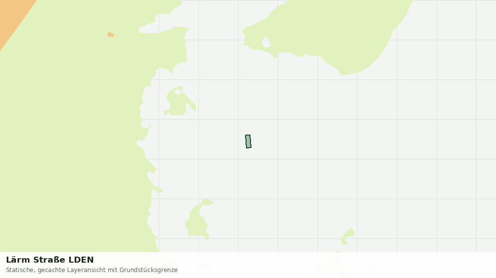 Statische Kartenansicht: Lärm Straße LDEN